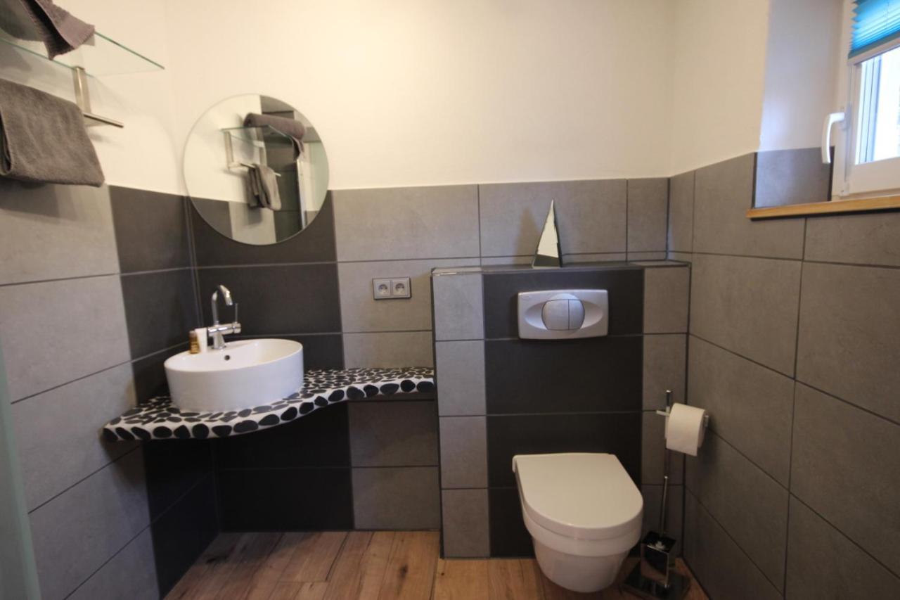 Ferienwohnung Fischach Bagian luar foto