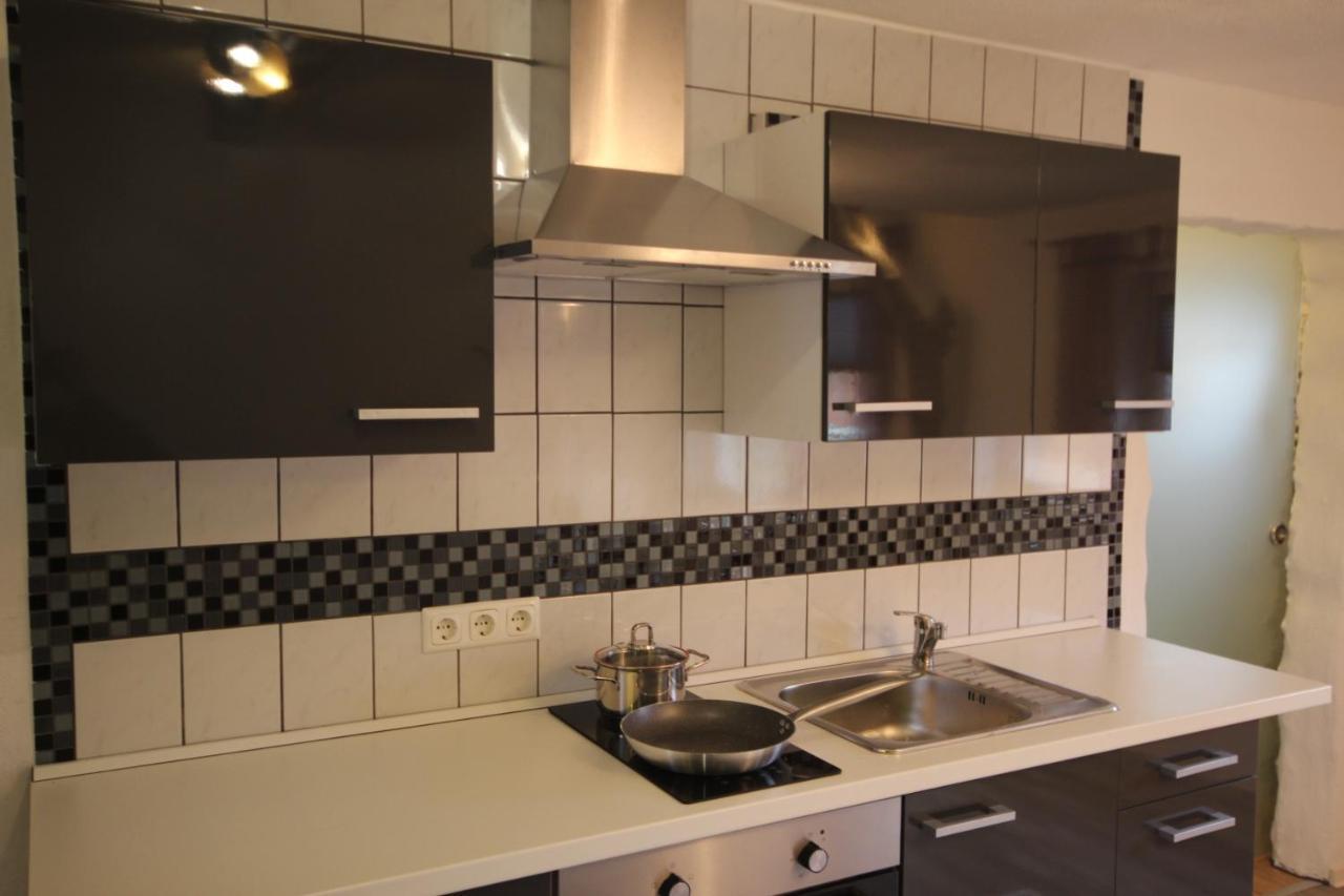 Ferienwohnung Fischach Bagian luar foto