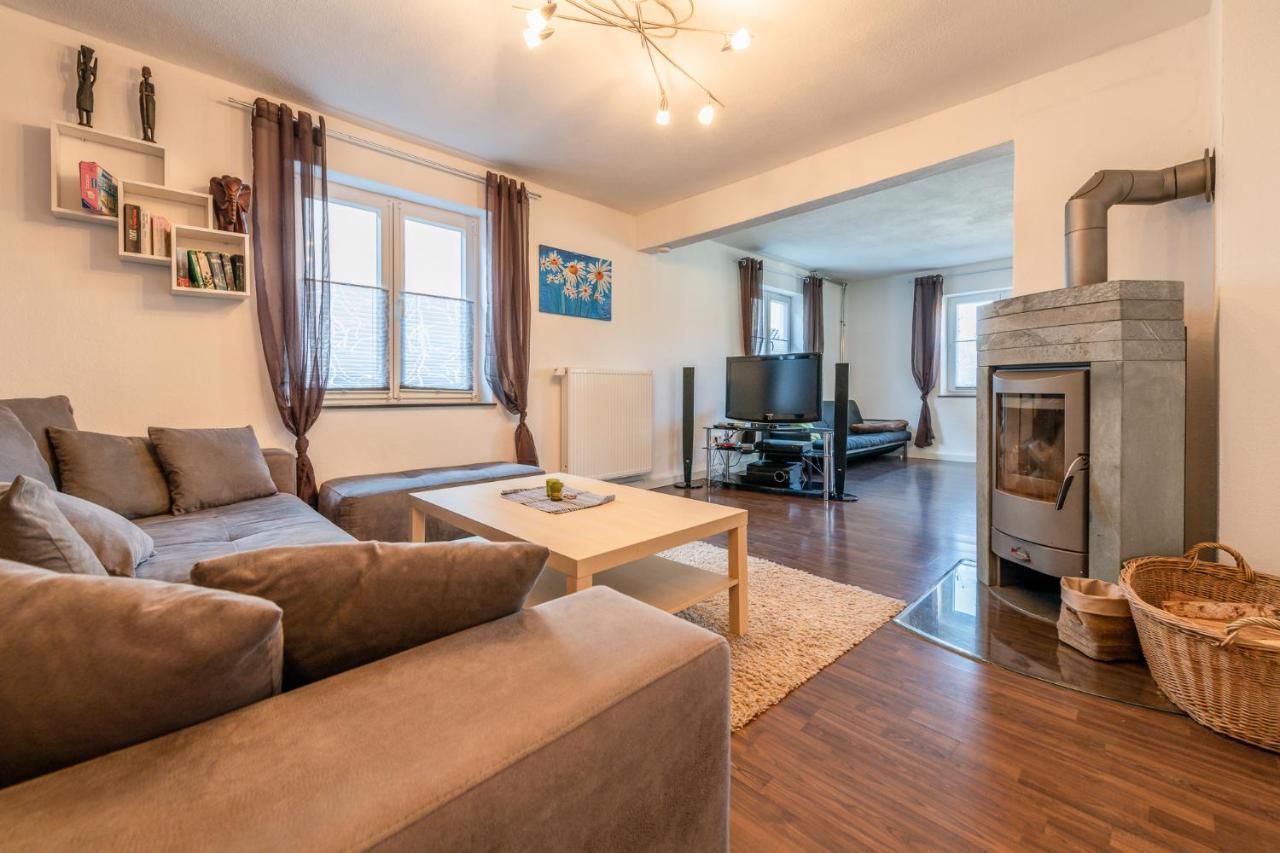Ferienwohnung Fischach Bagian luar foto