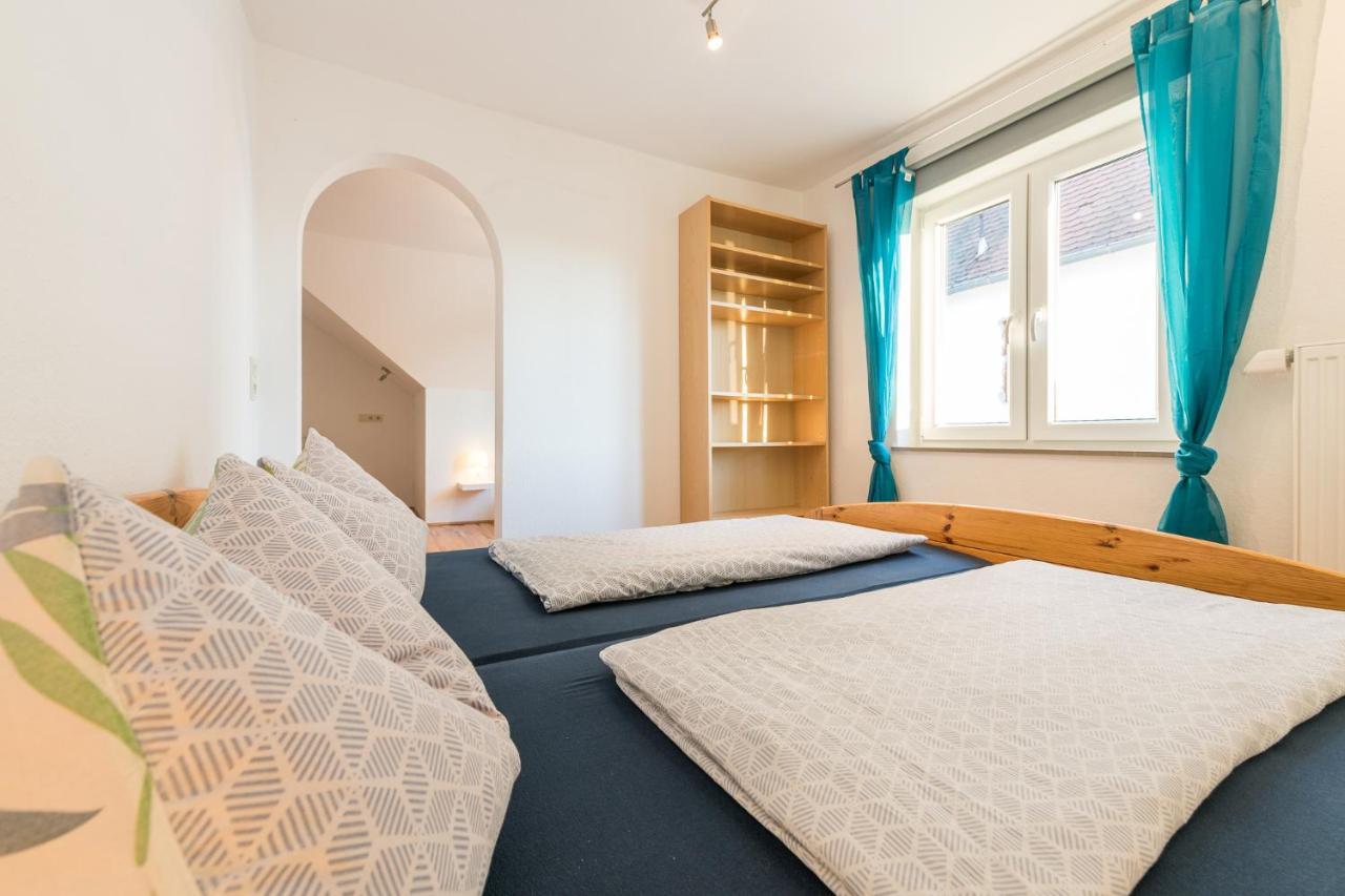 Ferienwohnung Fischach Bagian luar foto