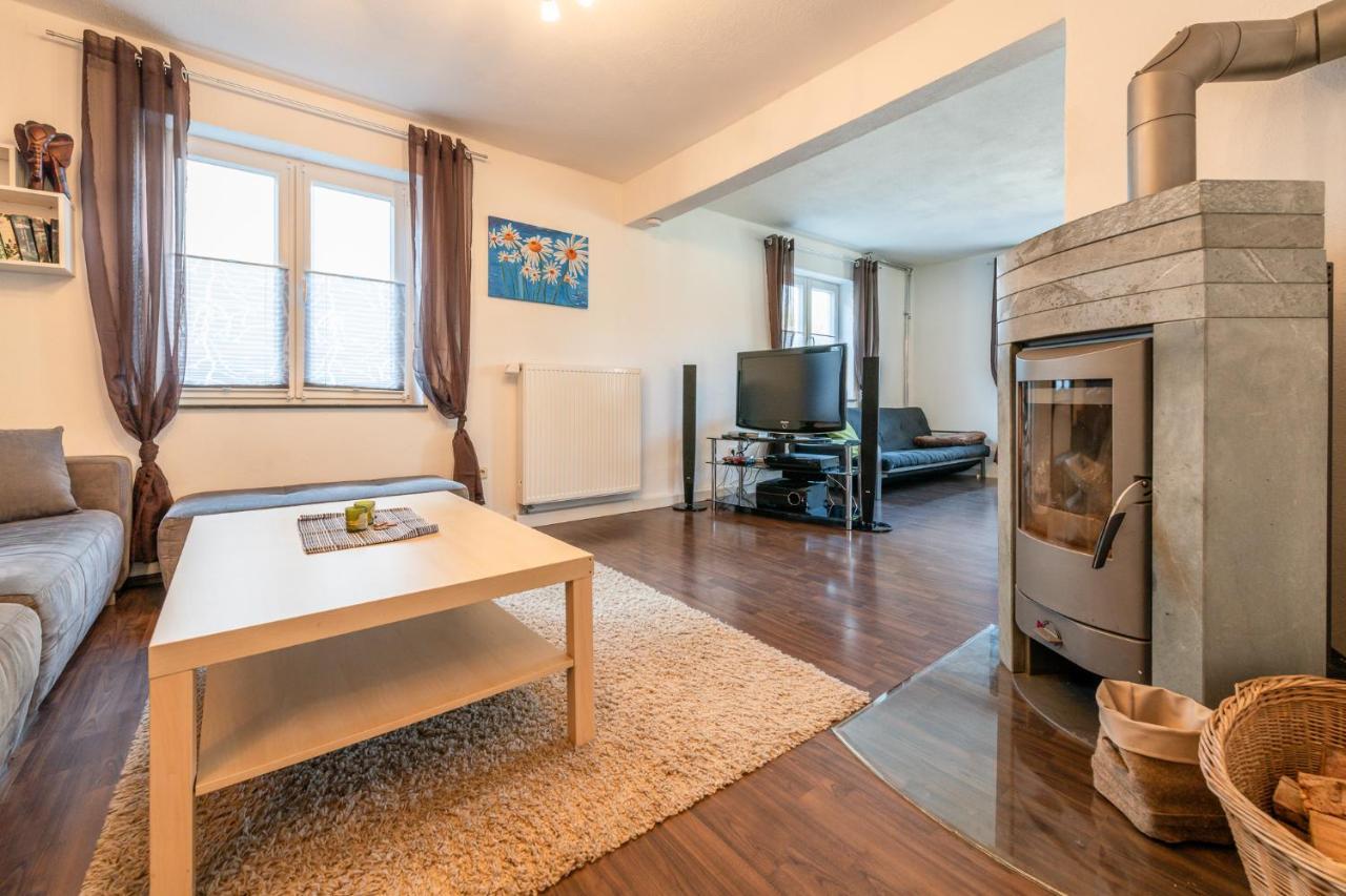 Ferienwohnung Fischach Bagian luar foto