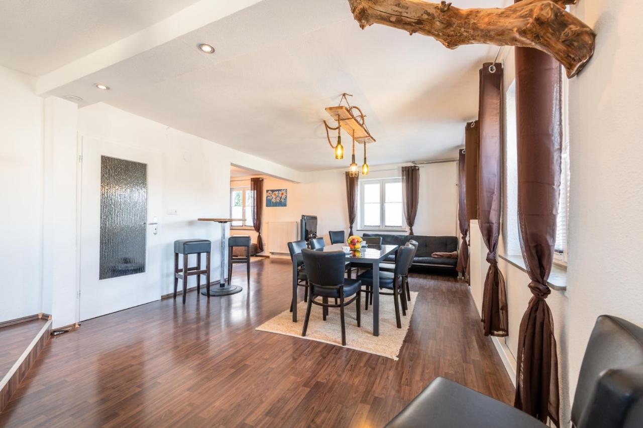 Ferienwohnung Fischach Bagian luar foto