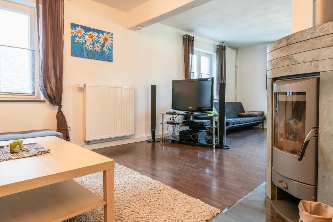 Ferienwohnung Fischach Bagian luar foto