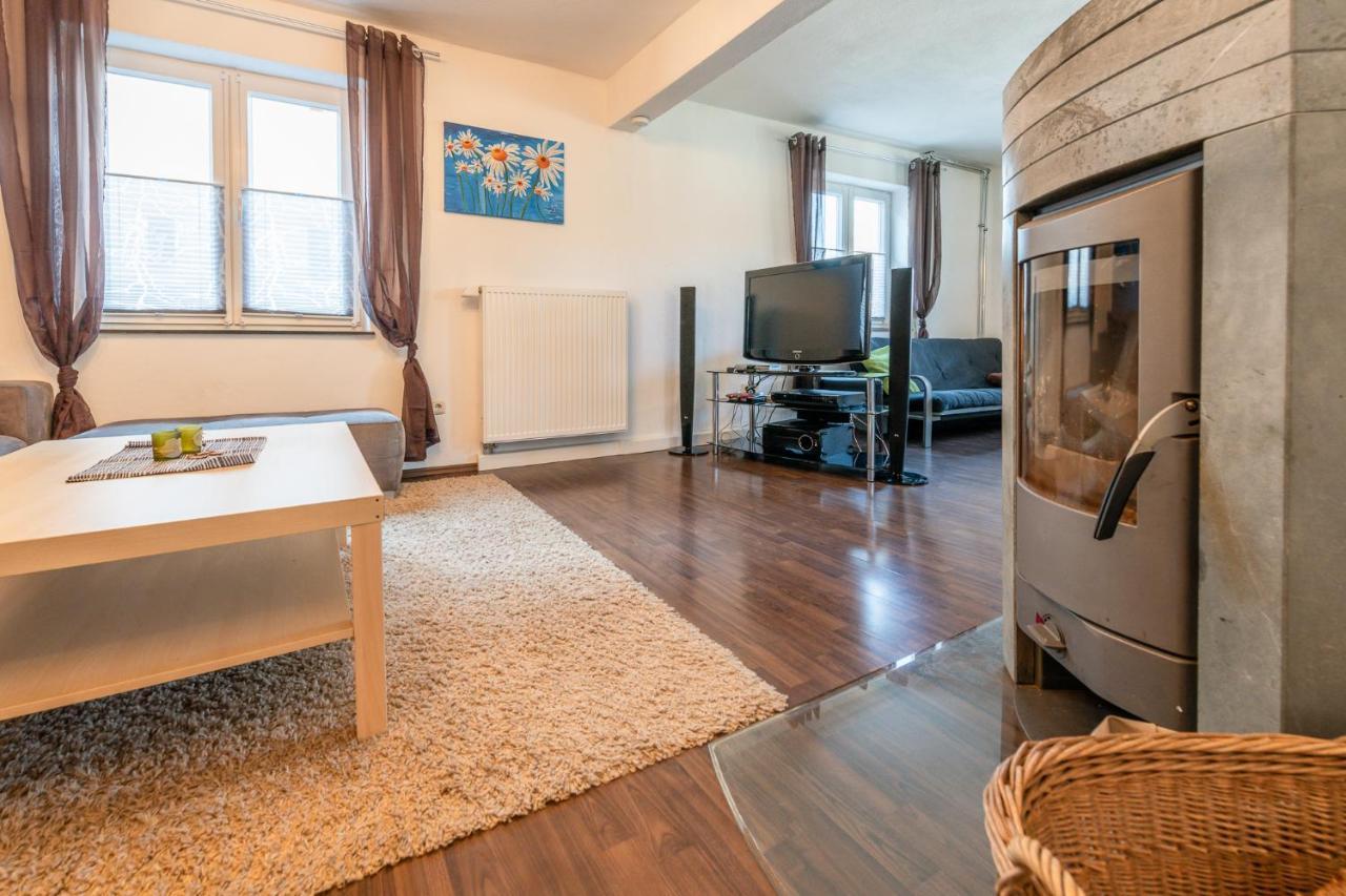 Ferienwohnung Fischach Bagian luar foto