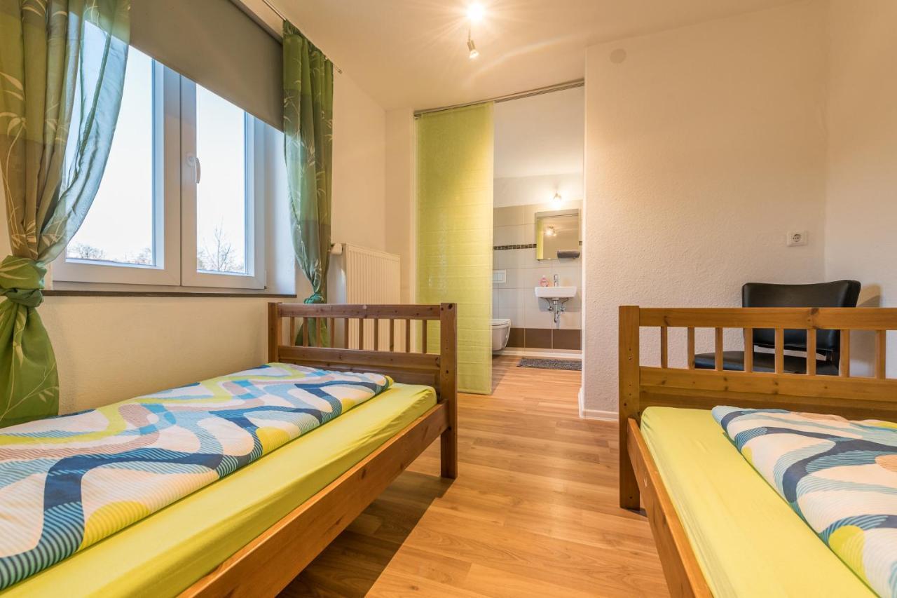 Ferienwohnung Fischach Bagian luar foto