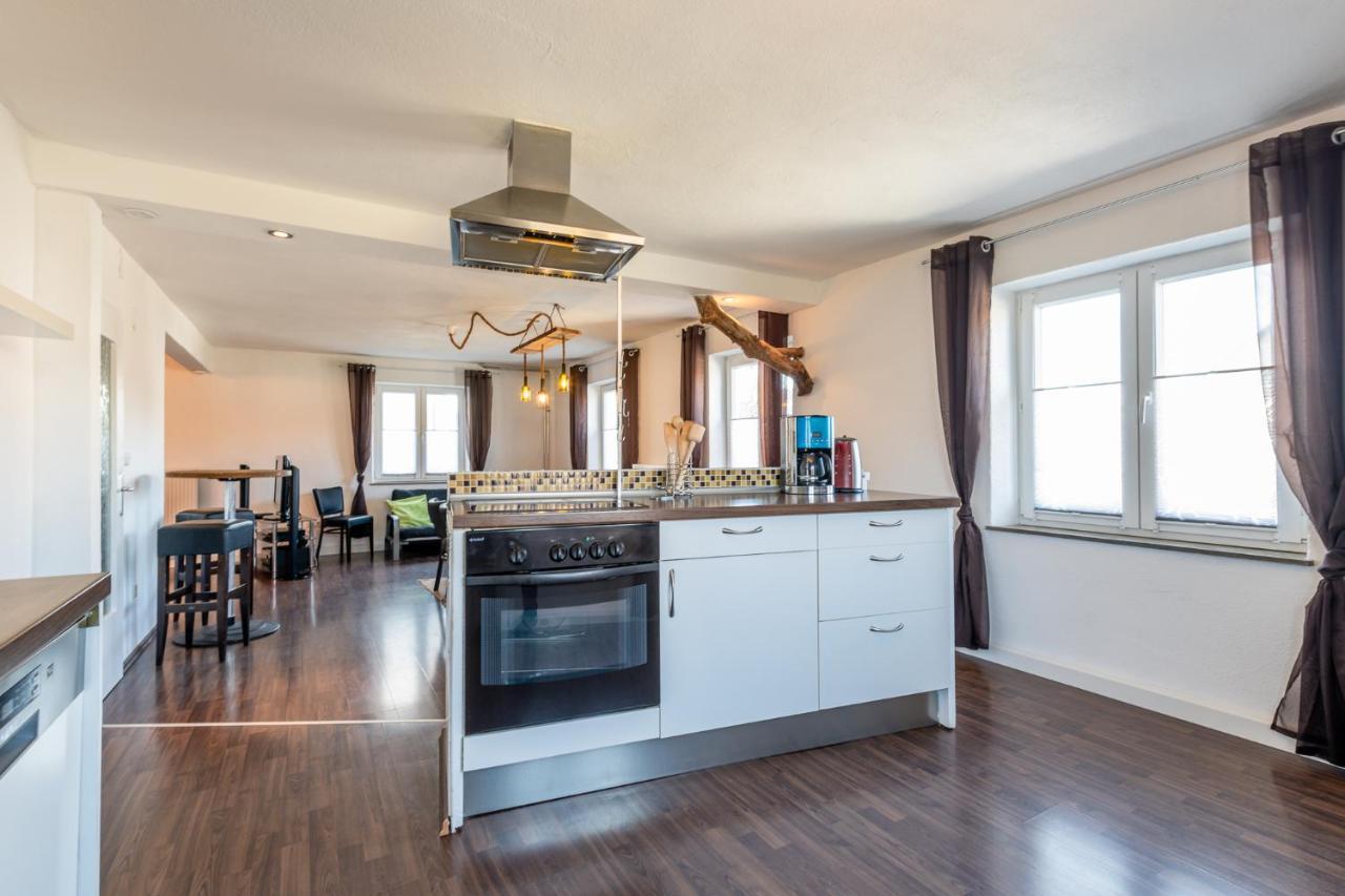 Ferienwohnung Fischach Bagian luar foto
