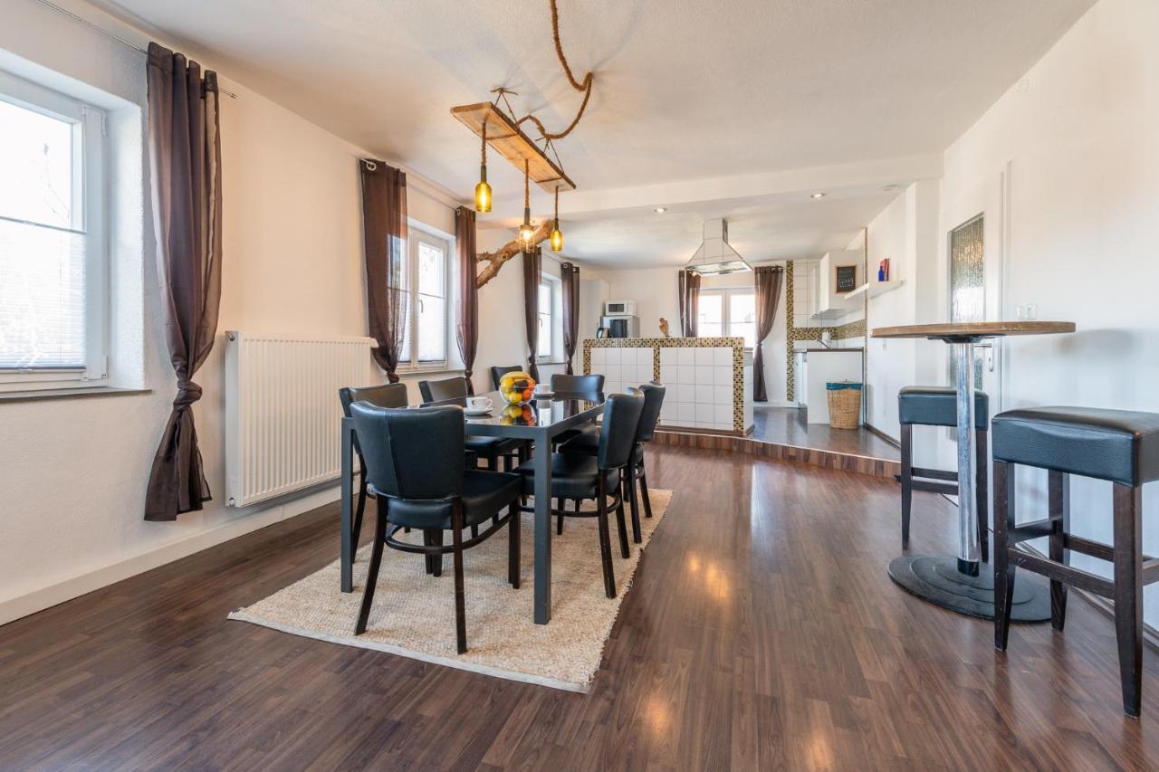 Ferienwohnung Fischach Bagian luar foto